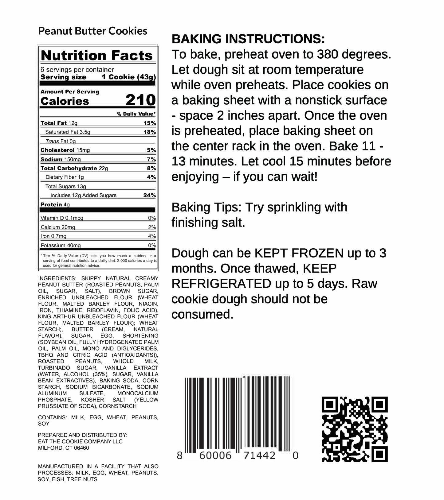 Peanut Butter Cookie Dough