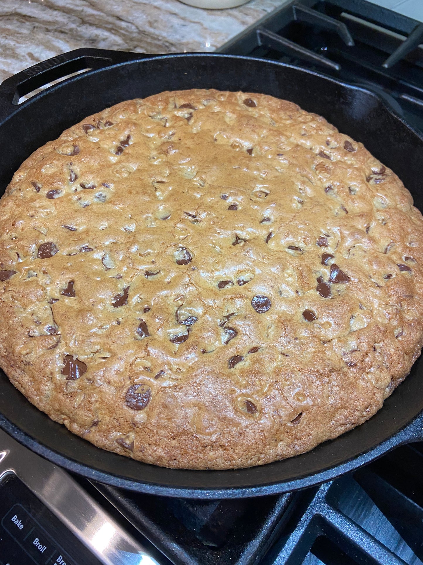 Chocolate Chip Skillet Cookie